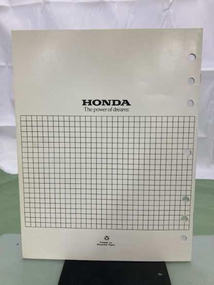 Honda 61ZM000 GCV135 GCV160 Engine Shop Man '97 w/ Supps 61ZM000Z/Y '03 Genuine