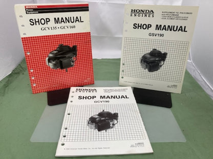 Honda 61ZM000 GCV135 GCV160 Engine Shop Man '97 w/ Supps 61ZM000Z/Y '03 Genuine