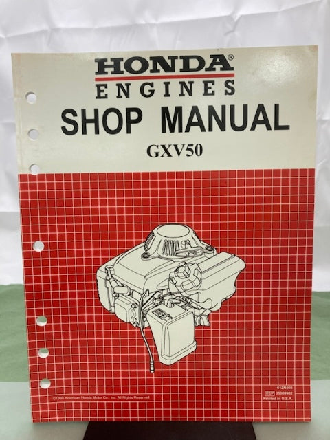 Honda 61ZN400 GXV50 Shop Manual 1998 Genuine