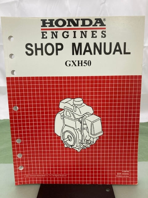 Honda 61ZM700 GXH50 Shop Manual 1998 Genuine