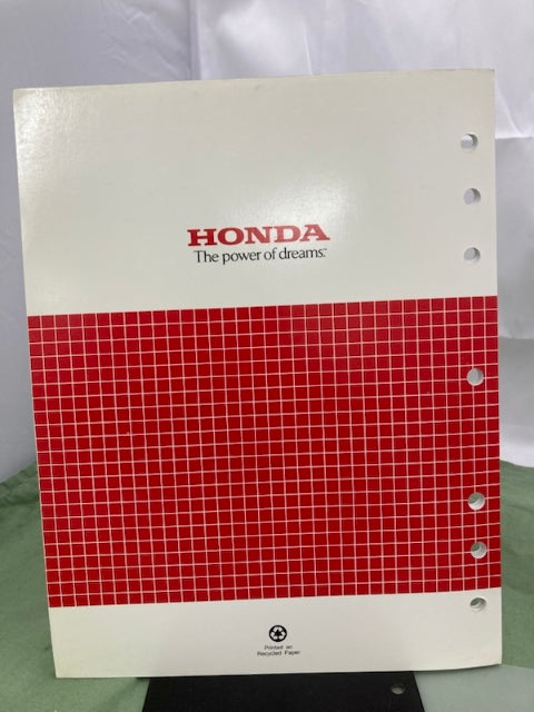 Honda 61Z0H00 GX25 Engine Shop Manual 2002 w/ Supplement 61Z0H00Z 2003 Genuine