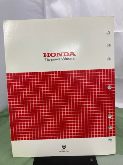 Honda 61Z0H00 GX25 Engine Shop Manual 2002 w/ Supplement 61Z0H00Z 2003 Genuine