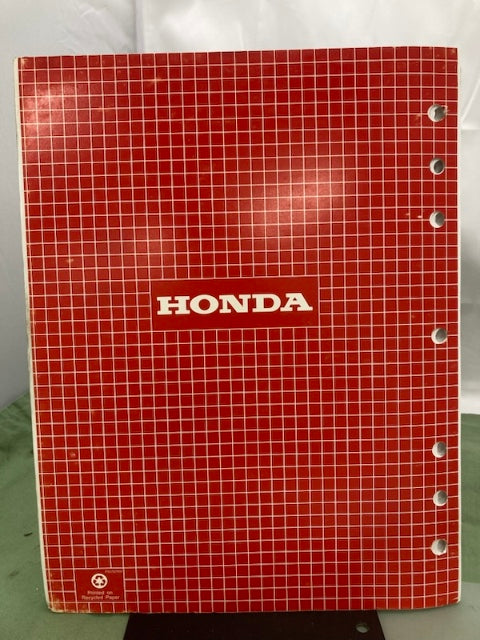 Honda 61ZM300 GX22 GX31 Engine Shop Manual '97 w/ Supps 61ZM300Z/Y 2000 Genuine