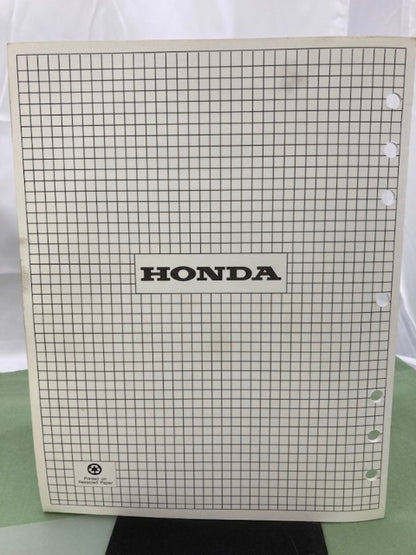 Honda 61ZM300 GX22 GX31 Engine Shop Manual '97 w/ Supps 61ZM300Z/Y 2000 Genuine