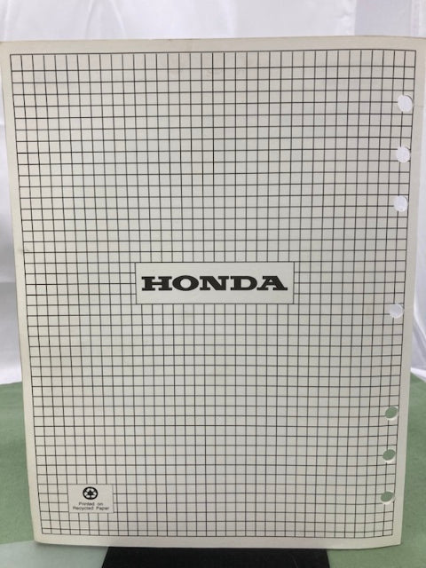 Honda 61ZM300 GX22 GX31 Engine Shop Manual '97 w/ Supps 61ZM300Z/Y 2000 Genuine