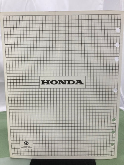 Honda 61ZM300 GX22 GX31 Engine Shop Manual '97 w/ Supps 61ZM300Z/Y 2000 Genuine