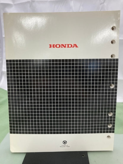 Honda 61V1400 F220 Tiller Shop Manual 2001 Genuine
