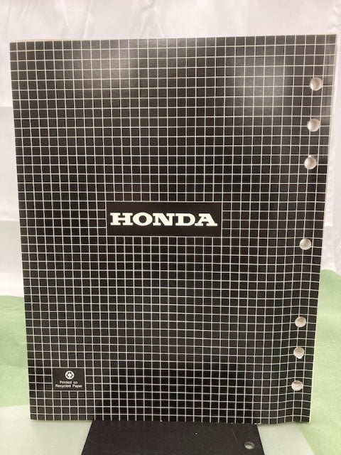 Honda 61V06600 FG100 Tiller Shop Manual 1998 Genuine