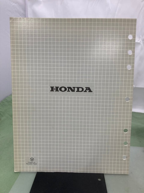 Honda 61ZB460 EW140 EW171 Generator Shop Manual 1986 w/ Supplements Genuine