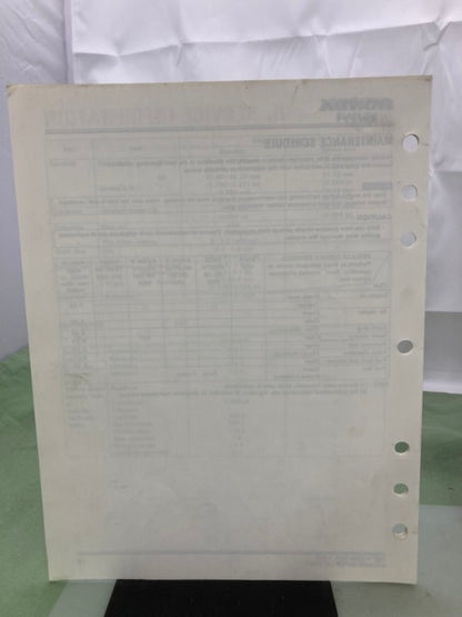 Honda 61ZB460 EW140 EW171 Generator Shop Manual 1986 w/ Supplements Genuine