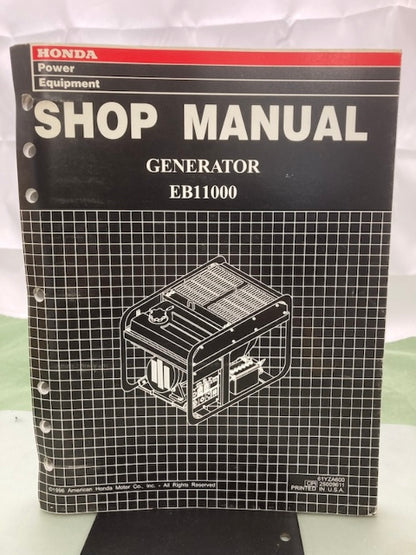 Honda 61YZA600 EB11000 Generator Shop Manual 1996 Genuine