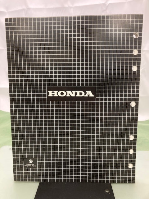 Honda 61YZA600 EB11000 Generator Shop Manual 1996 Genuine