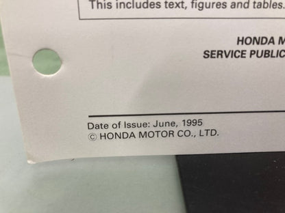 Honda 61YB800 WT20X WT30X K1 Water Pump Shop Manual '86 w/ Supplements Genuine