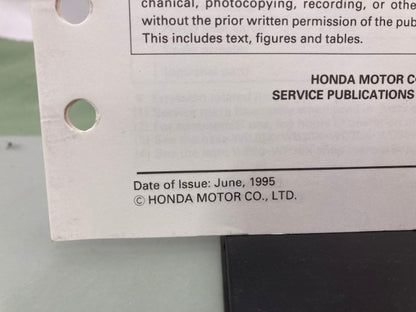 Honda 61YB410 WB20X WB30X WD20X WD30X Water Pump Shop Man '86 w/ Supps Genuine