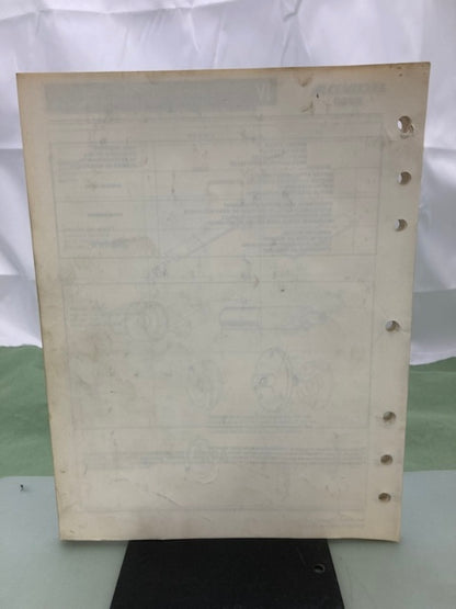 Honda 6695401 WA20 Water Pump Shop Manual 1977 Genuine