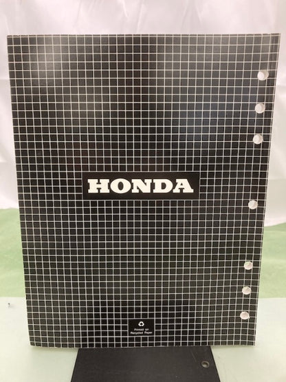 Honda 61YF200 WX15 Water Pump Shop Manual 1998 Genuine