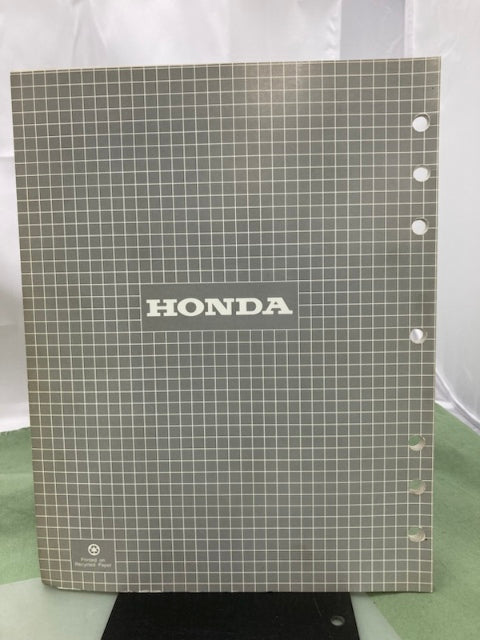 Honda 61YB060 Water Pump Shop Manual 1984 w/ Supplement 61YB060Z 1994 Genuine