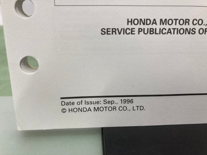 Honda 61ZS400 EZ3500 EZ5000 Generator Shop Manual 1996 Genuine