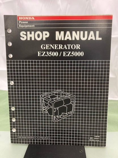 Honda 61ZS400 EZ3500 EZ5000 Generator Shop Manual 1996 Genuine