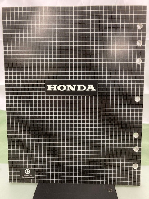 Honda 61ZS000 EZ1400 EZ2500 Generator Shop Manual 1996 Genuine