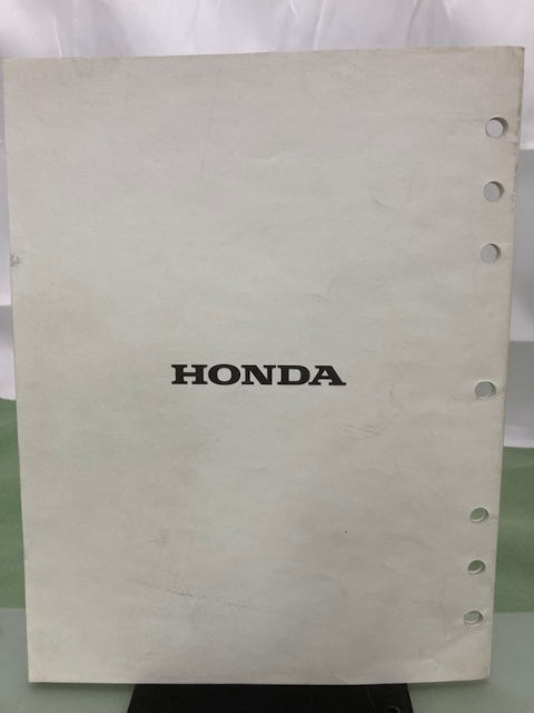 Honda PSV53611 EB11000K1 Generator Provisional Service Information 2003 Genuine