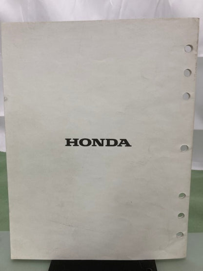 Honda PSV53611 EB11000K1 Generator Provisional Service Information 2003 Genuine