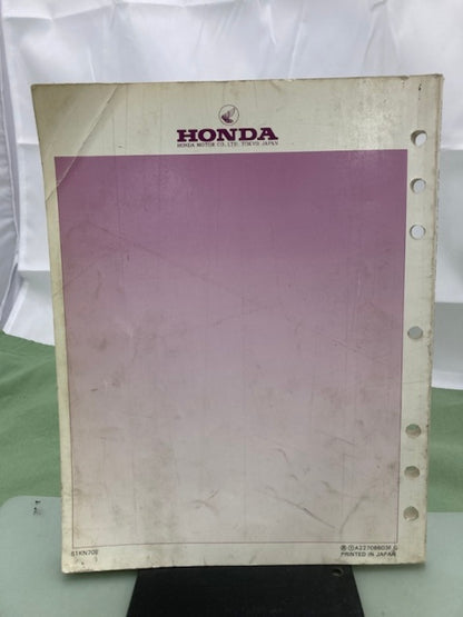 Honda 61KN702 CH150 Elite CH150D Elite Deluxe Service Manual 1985-1986 Genuine