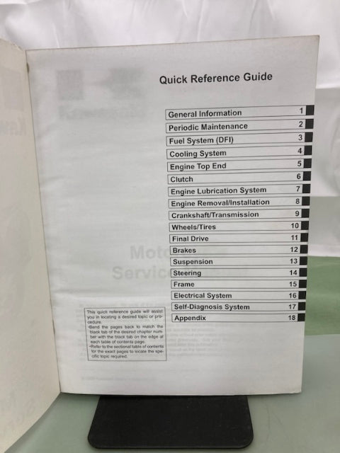 Kawasaki 99924-1431-31 1400GTR Concours 14 ABS Service Manual 2009 Genuine