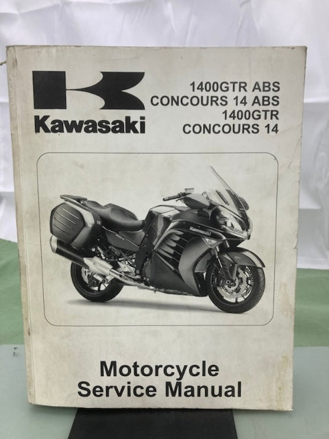 Kawasaki 99924-1431-31 1400GTR Concours 14 ABS Service Manual 2009 Genuine