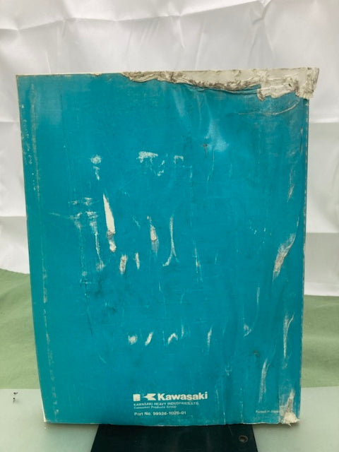 Kawasaki 99926-1026-01 Service Specification Handbook '94, '95 Model Genuine