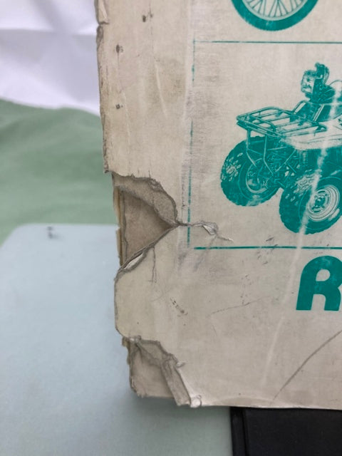 Kawasaki 99930-1004-01 Model Recognition Manual '86-'88 Model Genuine