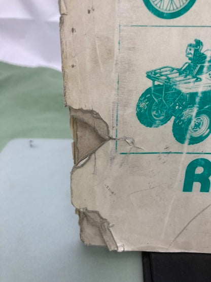 Kawasaki 99930-1004-01 Model Recognition Manual '86-'88 Model Genuine