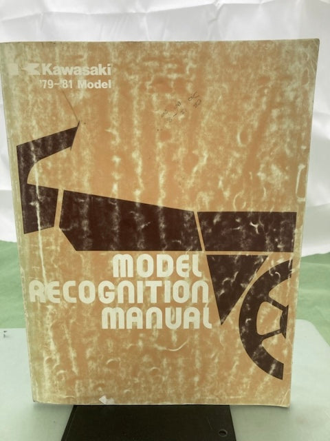 Kawasaki 99930-1002-01 Model Recognition Manual '79-'81 Model Genuine