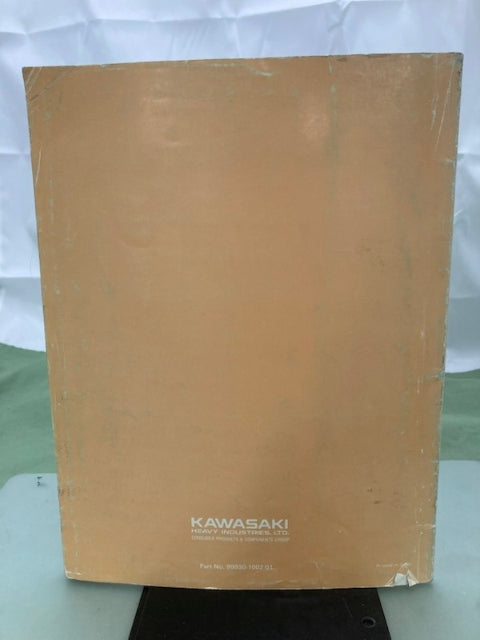 Kawasaki 99930-1002-01 Model Recognition Manual 1979-1981 Model Genuine