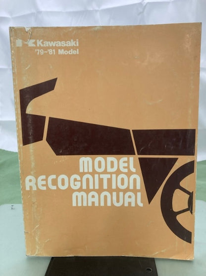 Kawasaki 99930-1002-01 Model Recognition Manual 1979-1981 Model Genuine