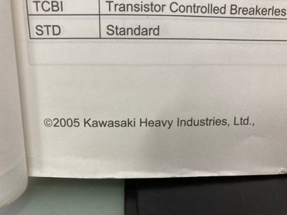 Kawasaki 99926-1037-01 Service Specifications Handbook '01-'04 Model Genuine