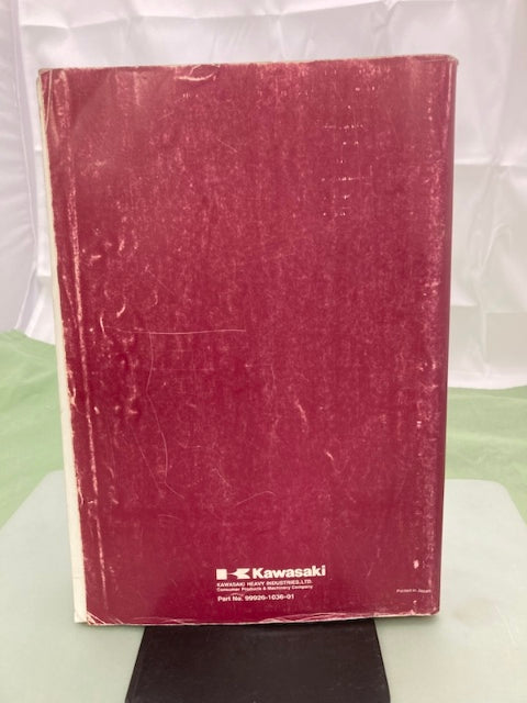 Kawasaki 99926-1037-01 Service Specifications Handbook '01-'04 Model Genuine