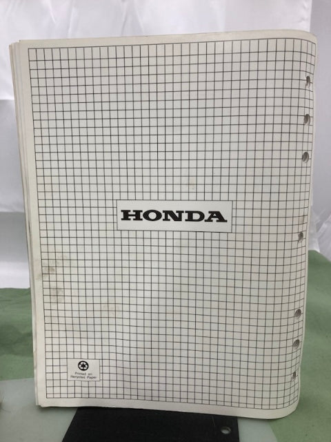 Honda 61Z0300 EB3000c Generator Shop Manual '99 w/ Supplements Y/X Genuine