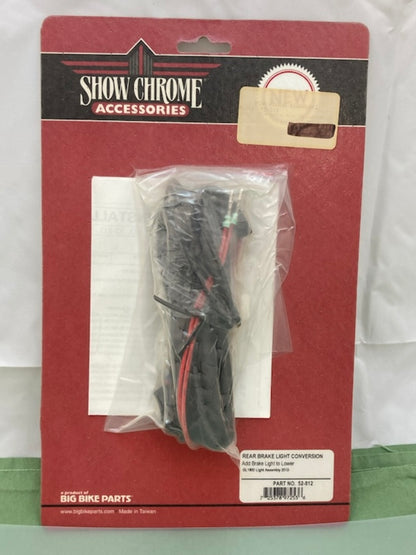 Show Chrome 52-812 Rear Brake Light Conversion New Genuine
