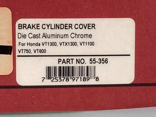 Show Chrome 55-356 Chrome Brake Cylinder Cover New Genuine