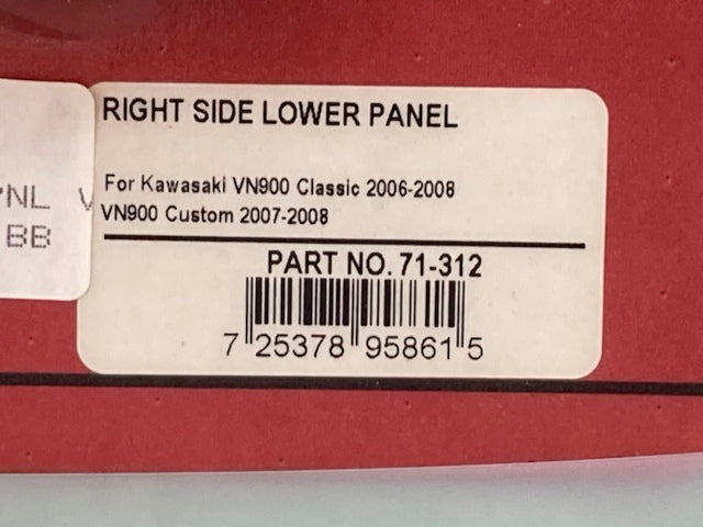 Show Chrome 71-312 Chrome Right Side lower Panel New Genuine