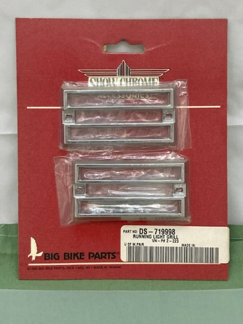 Show Chrome DS-719998 Running Light Grill New Genuine