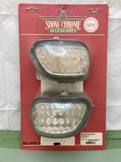 Show Chrome 52-754 LED Clear Turn Signal New Genuine