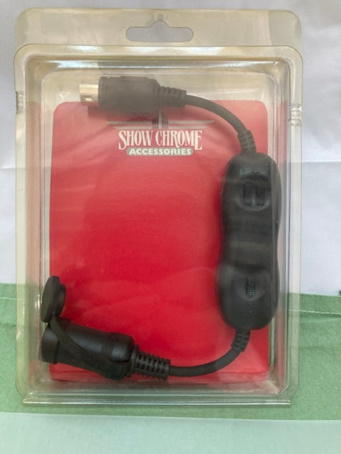 Show Chrome 13-206 5-Pin DIN Volume Control New Genuine