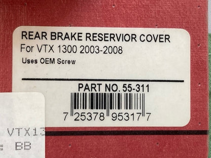 Show Chrome 55-311 Rear Brake Reservior Cover for VTX New Genuine