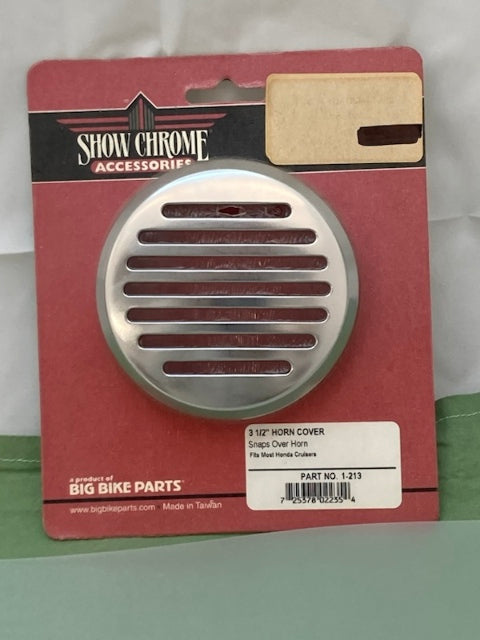 Show Chrome 1-213 Horn Cover 3-1/2" New Genuine