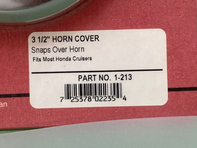 Show Chrome 1-213 Horn Cover 3-1/2" New Genuine