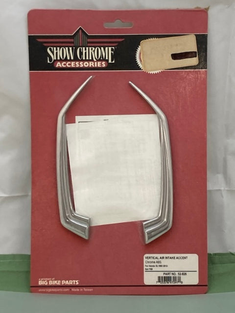 Show Chrome 52-826 Chrome Vertical Air Intake Accent New Genuine