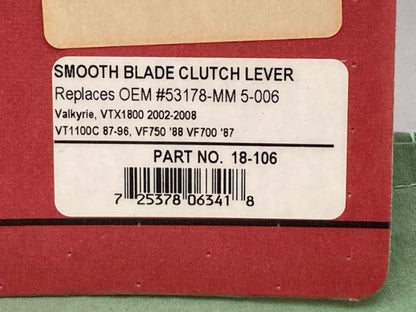 Show Chrome 18-106 Smooth Blade Clutch Lever New Genuine