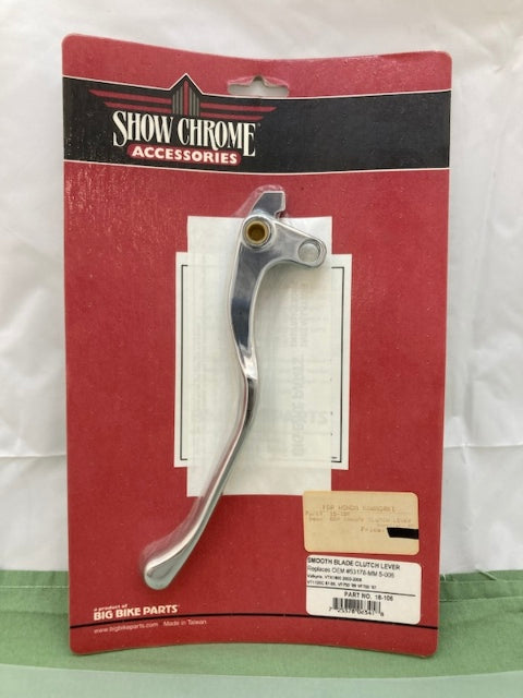 Show Chrome 18-106 Smooth Blade Clutch Lever New Genuine
